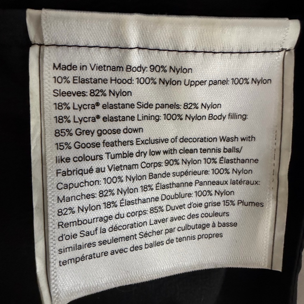 lululemon athletica Black Puffer Jacket - Picture 7 of 7